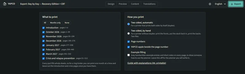 Get ready to print